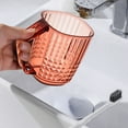 thumbnail image 5 of PPgejGEK High-grade Transparent Imitation Crystal Toothbrushing Mouthwash Cup for Students Couple Household Bathroom Decor Wash Cup, 5 of 5