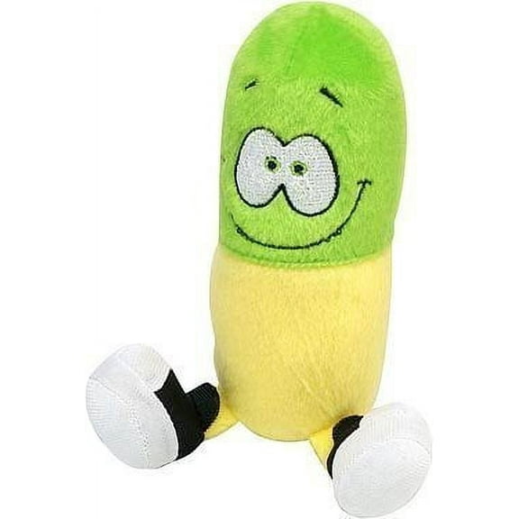 5 Inch Giggling Happy Pill Green & Yellow