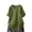 Army Green, variant on Womens Side Button Short Sleeve Blouse Casual Loose Fit 100% Polyester Tops for Daily Wear Outdoor Activities Vacation