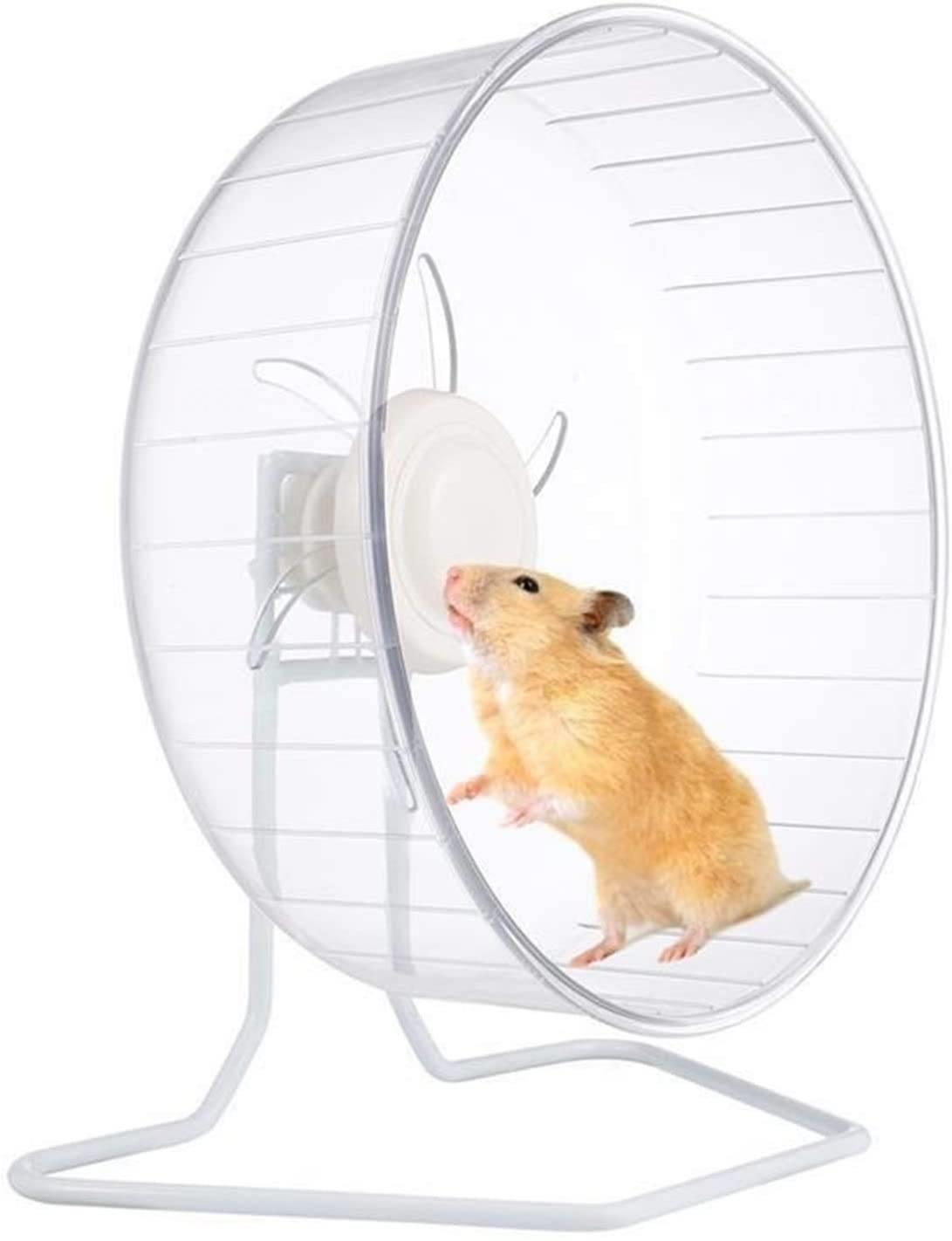 Bellaven Hamster Wheel Quiet Spinner Hamster Wheel with Stand Toy for