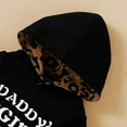 thumbnail image 2 of Oaktree Baby Girls Sweatsuits 3 Piece Outfits Letters Leopard Print Long Sleeve Hooded Sweatshirts and Sweatpants With Head Band, 2 of 6