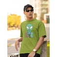 thumbnail image 2 of I Like Your Planet T-Shirt Men -Smartprints Designs, Male Small, 2 of 4