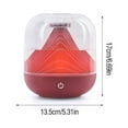 thumbnail image 3 of 700ml Air Humidifier USB Charging Aroma Diffuser Household Bathroom Car Adjustable 2 Gear Sprayer Wine Red, 3 of 9