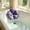 233#Purple, variant on 2 Pack Inflatable Bathtub Pillow, Soft Spa Headrest with Strong Suction Cups, Neck Head Support Bath Cushion, Foldable Portable PVC Pillow for Home Bathtub Hot Spring Spa Relaxation