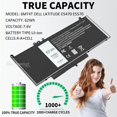 thumbnail image 4 of Batería Menlonigt 6MT4T compatible con Dell Latitude E5470/E5570, 4 of 8