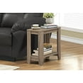 thumbnail image 1 of Monarch Specialties Accent Table, Side, End, Nightstand, Lamp, Living Room, Bedroom, Brown Laminate, Transitional, 1 of 4