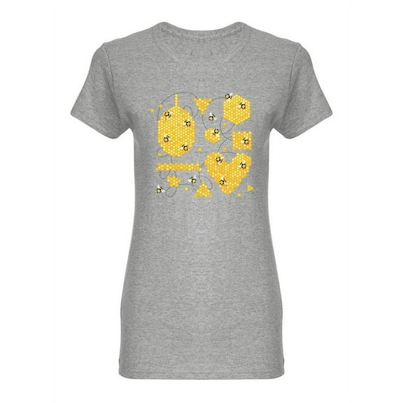Different Honeycomb Designs Shaped T-Shirt Women -Image by Shutterstock, Female XX-Large