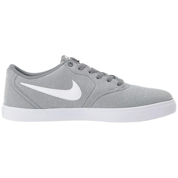 Nike SB Check Solar Canvas Grey/White - Walmart.com - Walmart.com