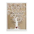 thumbnail image 1 of 50pcs Laser Cut Tree Wedding Invitation, Fall Wedding Invitation Cards, Tree Wedding Invite, Rustic Wedding Invitations - Pack of 50, 1 of 4
