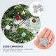 thumbnail image 3 of unbranded 24Pcs Silver Five-Pointed Star Ornaments Decorative Hanging Decor for Xmas Tree and Party, 3 of 7