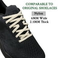 thumbnail image 2 of 6MM Shoelaces for Brooks Ghost 16, Flat Shoe Laces Replacement Running Sneakers Shoes Strings(Color:Sail,Size:54Inch), 2 of 6