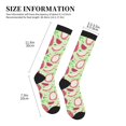 thumbnail image 4 of Pofeuu Dragon Fruit 1 Print Compression Socks for Women & Men Circulation - Best Support for Nurses,Running,Athletic,Sports, 4 of 7