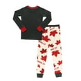 thumbnail image 2 of LazyOne Warm Long-Sleeve PJ Sets for Girls and Boys, Canada Eh?, Funny Animal Kids' Pajama Sets, 2 of 5