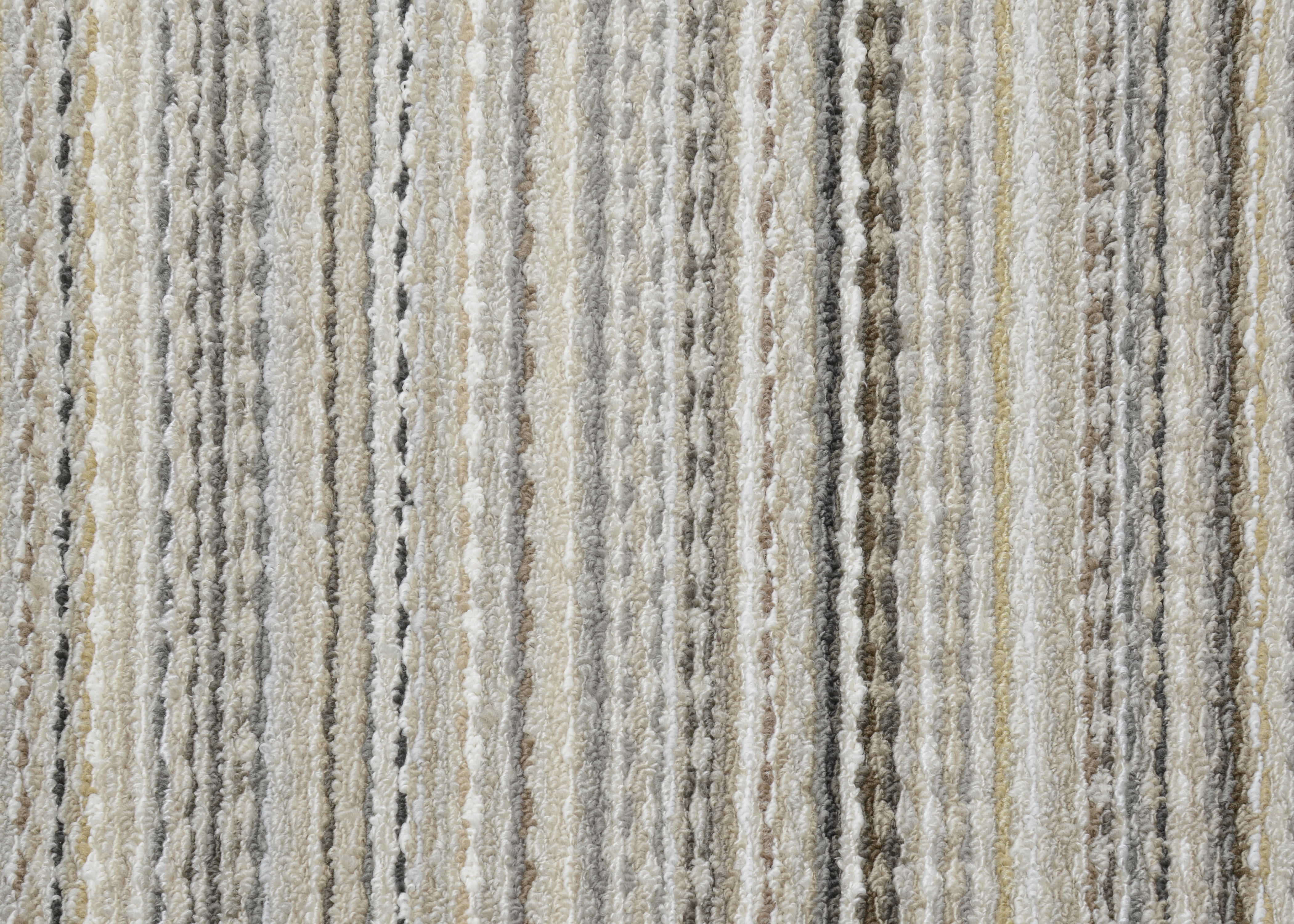 (3 pack) Mainstays Carnival Stripe Polypropylene Assorted Earth Tones Indoor Area Rug, 54" x 72"