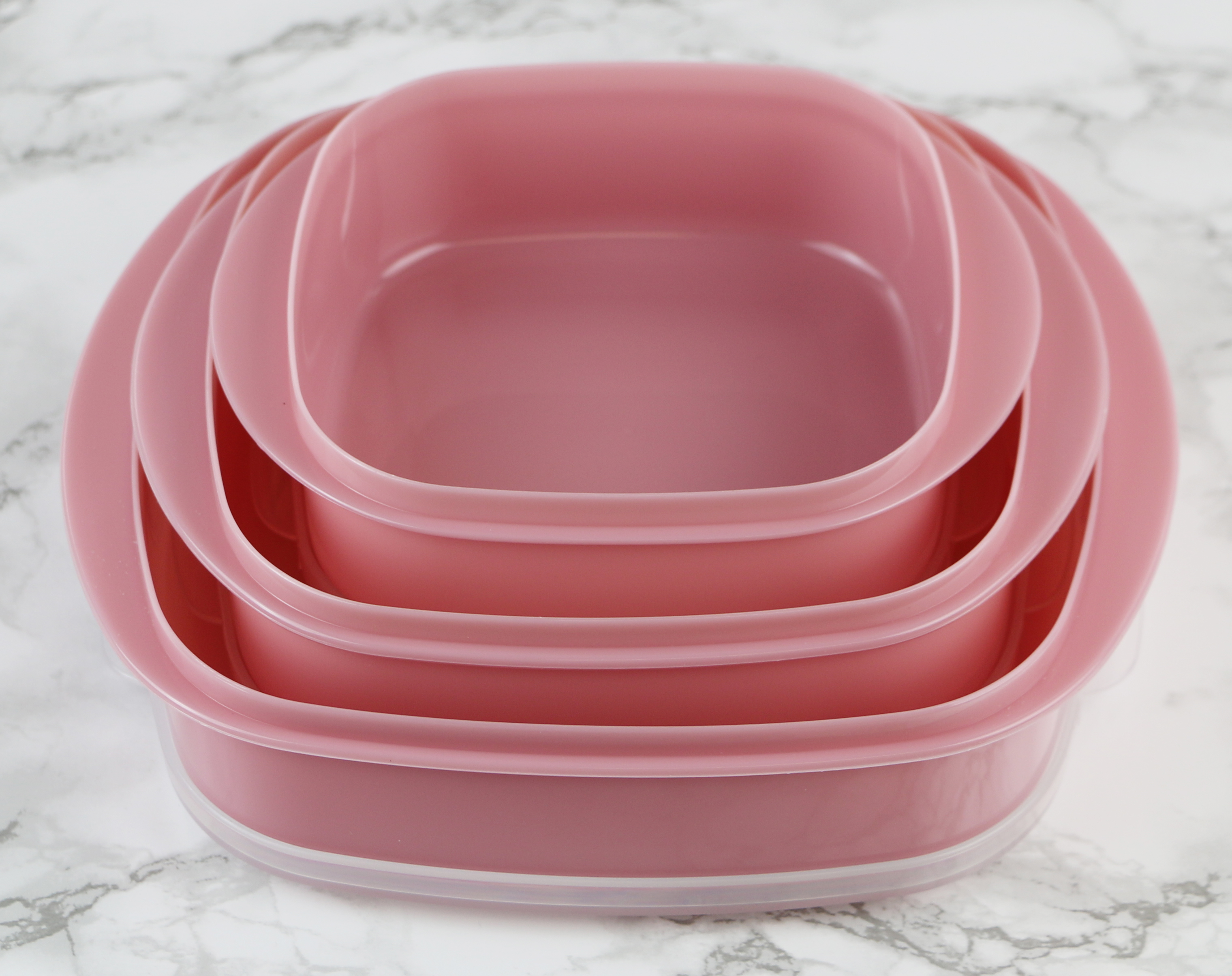 Calypso Basics, Microwave Cookware/ Storage Set, Pink - image 3 of 4