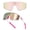 Pink, variant on Astrowalk Women's Polarized Running Sunglasses, UV400 Sports Eyewear with Adjustable Nose Pads for Cycling, Hiking, Beach Volleyball and Driving