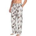 thumbnail image 6 of Logiee Chickens Print Pajama Pants for Men,Men’s Pajama Bottoms,Mens PJ Pants with Pockets & Button Fly-X-Large, 6 of 6