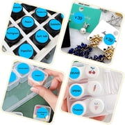 1 Inch Blue Round Color Coding, DaKuan Circle Dot Labels, 2500 Stickers Per Roll
