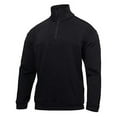 thumbnail image 2 of Rothco Firefighter / EMS Quarter Zip Job Shirt Black 7650 7651, 2 of 8
