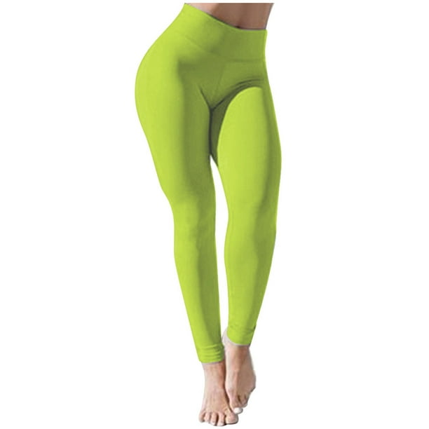 Women's Butt Lifting Workout Leggings High Waisted Tummy Control Yoga Pants  Stretch Seamless Active Gym Tights 