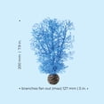 thumbnail image 3 of biOrb Small Blue Sea Fan - Aquarium Plant Decoration, 3 of 9