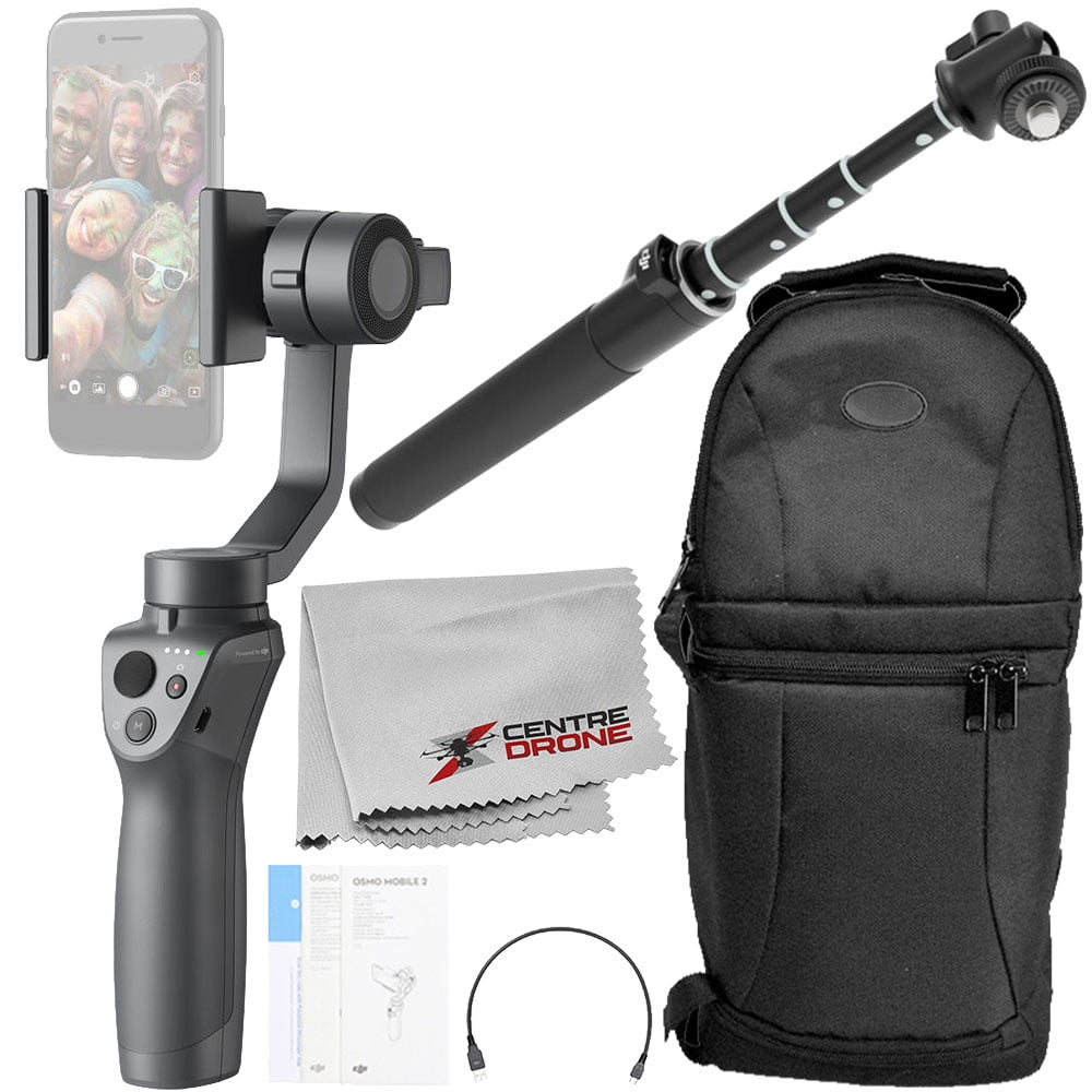 DJI Osmo Mobile 2 Smartphone Gimbal + DJI Extension Stick Pro Bundle