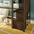 thumbnail image 5 of Classic Twin High Loft (ladder on end) + Staircase, Walnut, 5 of 12