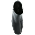 thumbnail image 5 of Journee Womens Cappri Inside Zip Entry Square Toe Booties, Widths Available, 5 of 9