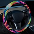 thumbnail image 2 of Octopus 14.5 Inch Printing PVC Leather Car Wheel Covers Steering Wheel Covers Auto Accessories, 2 of 6