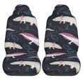 thumbnail image 1 of LAKIMCT Delicate Axolotls Car Seat Covers Vehicle Front Seat Covers Universal Fit Seat Protector, 1 of 1