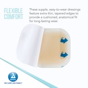 Dynarex DynaDerm Hydrocolloid Dressings, Sterile Moist Bandages, 2 x 2, Thin & Latex-Free, Peel-Down Patches, 1 Case - 12 Boxes of 20 DynaDerm Hydrocolloid Dressings