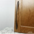 thumbnail image 4 of Century 28169 Metro 8-13/16" Center To Center Arch Cabinet Pull - Black, 4 of 5