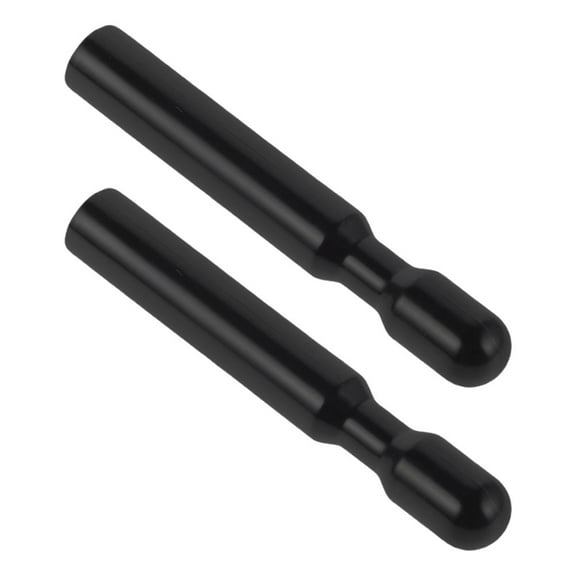 KONTONTY 2pcs Car Door Lock Knobs Interior Door Lock Pin Professional Car Accessories Door Pull Pins Replaces for Most Cars Trucks Black