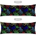 thumbnail image 5 of Game Controller Body Pillow Cover for Boys Gifts Gamer Gaming Pattern Pillow Case Protector with Zipper Decorative Long Pillowcases Soft Cushion Covers for Bedroom,Couch,Sofa 20"x54",Colorful, 5 of 5
