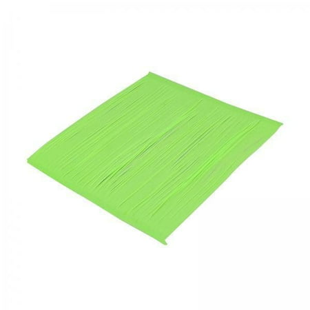 colaxi 4xSilicone Rubber Legs Silicone Skirts Soft for Freshwater Saltwater Accessory green