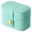 tiffany blue, variant on Jewelry box, Synthetic leather, White