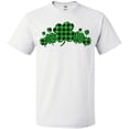thumbnail image 3 of Inktastic St. Patrick's Day Clovers in Plaid T-Shirt, 3 of 5