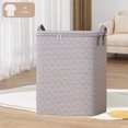 thumbnail image 4 of Mtvxesu Storage Bin with Lid Heavy Duty Closet Organizer with Reinforced Handle, Grey, 4 of 8