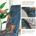 thumbnail image 4 of BZSMCE Chairs Slipcovers Dining Chair Covers Retro Castle Pattern Plainting Creative Pattern, 4 of 7