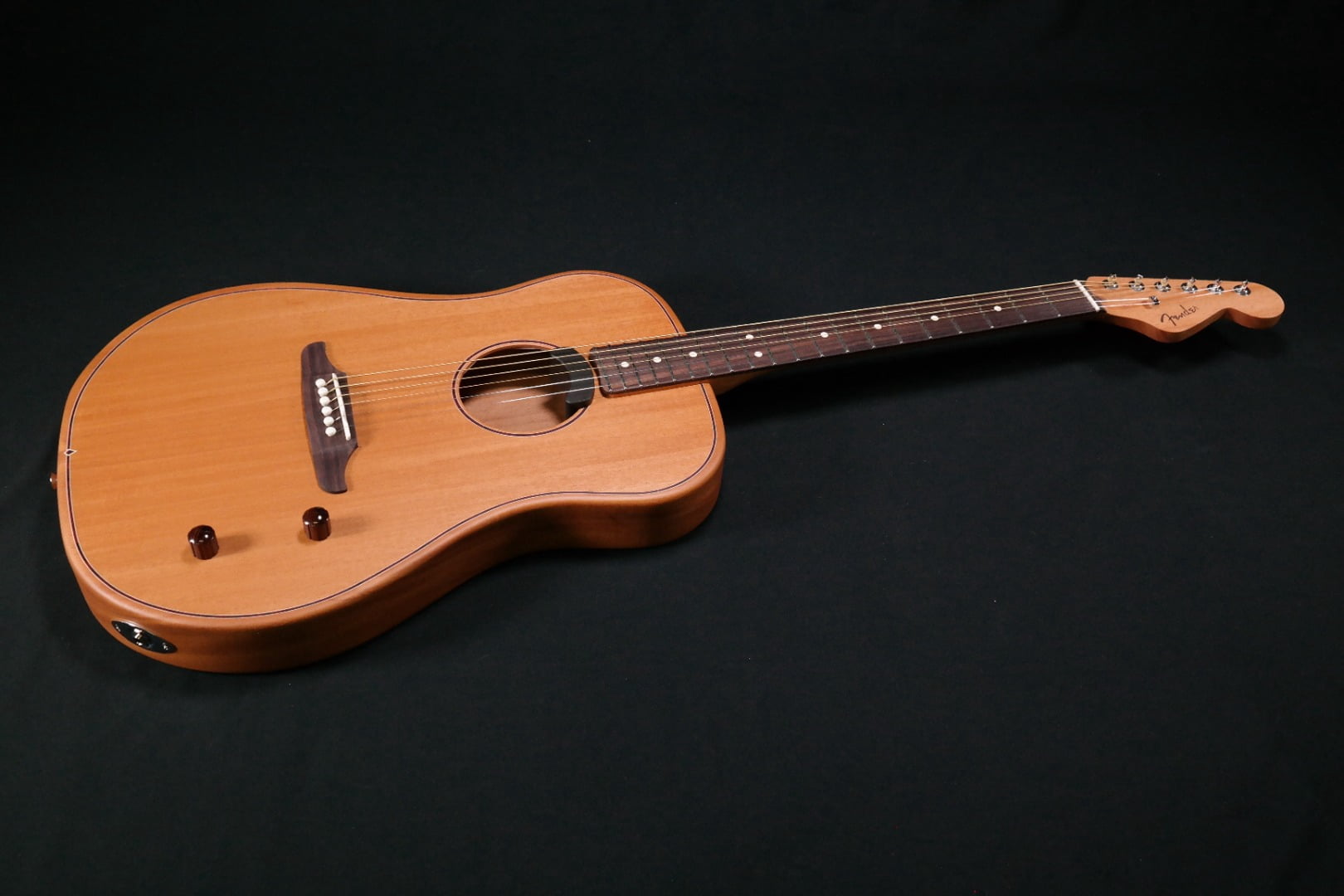 Fender Highway Series Dreadnought Acoustic Electric Guitar All Mahogany Rosewood Fretboard