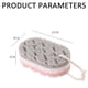 thumbnail image 2 of Esponja de baño de 3 piezas para mujeres, hombres, adultos y niños. Esponja de ducha para depurador corporal de esponja vegetal para baño de lavado corporal, 2 of 7