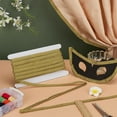 thumbnail image 4 of 15.86 Yards Gimp Braid Trim 1/2 inch Wide Decorative Gold Trim Embroidery Lace Ribbon with Wave Edge Polyester Curtain Lace Trimmer Ribbon for Sewing Crafts Curtains Accessories for diy, 4 of 9