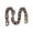 A, variant on YANDE - 3m Lightweight Simulated Metal Chain Dog Leash for Small Dogs, Vintage Rust Look Pet Walking Strap, Comedy Skit & Daily Shooting Novelty Prop (L-Black)