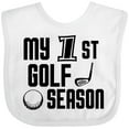 thumbnail image 3 of Inktastic My 1st Golf Season Boys Baby Bib, 3 of 4