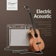 thumbnail image 4 of Ukelele eléctrico barítono Caramel CB402, color caoba macizo, 4 of 6