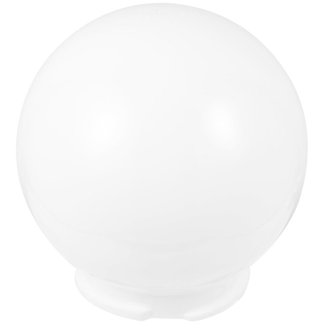 Pantalla de lámpara esférica, cubierta de lámpara de globo, cubierta de bombillas de suelo para exterior, cubierta de techo, acrílico, para niños, color blanco