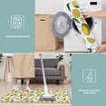 thumbnail image 6 of Yellow Lemon Fruit Slices White Pattern Kitchen Rugs Sets Of 3,Kitchen Runner Rugs Non Skid Washable,Decorative Kitchen Floor Mats for Kitchen,Sink,Laundry,17"x30"+ 17"x47" + 17"x59", 6 of 6