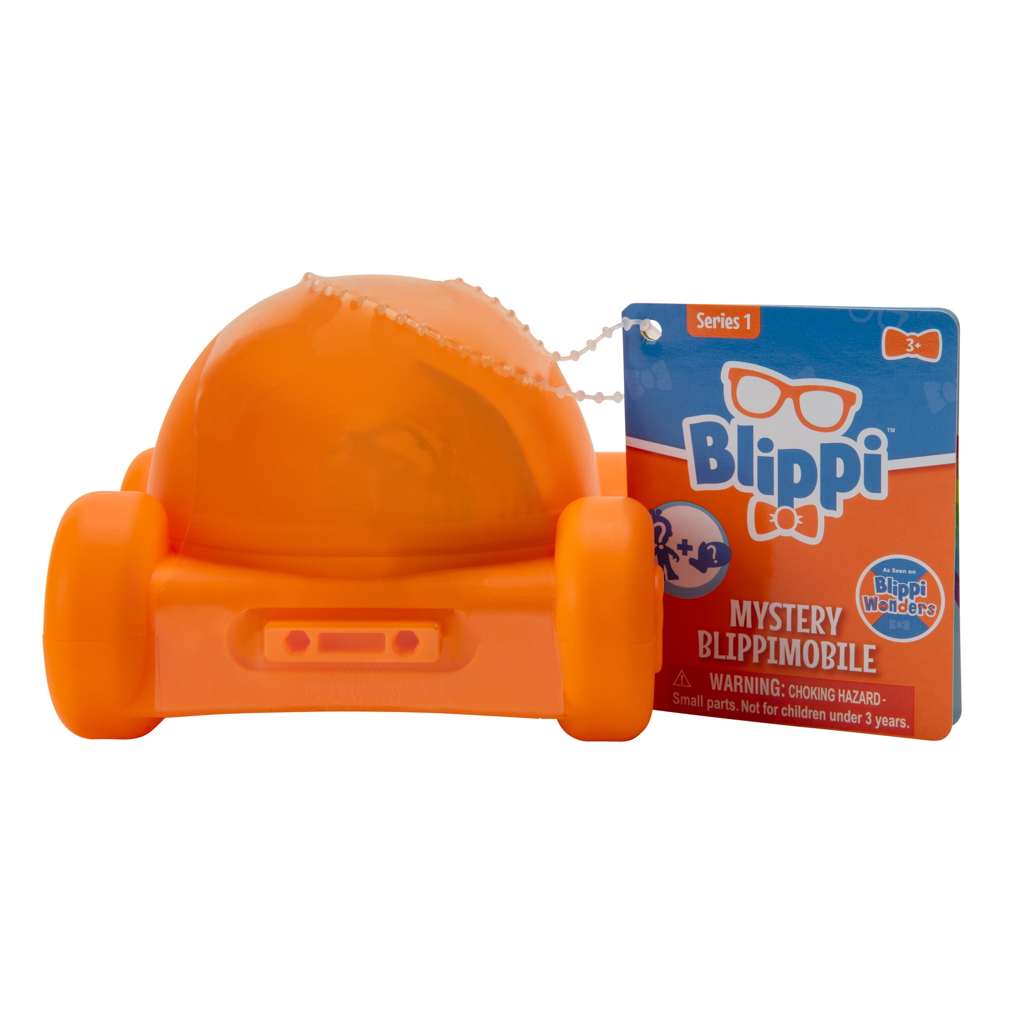 Mystery 3 inch BlippiMobiles Collectible - Includes 1 BlippiMobile, 1 Exclusive Blippi Figure, 1 BlippiMobile Accessory