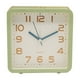 thumbnail image 2 of Despertador infantil | Segundos silenciosos con saltos | Reloj de mesa para niños, niñas y estudiantes | Plástico verde con función de aprendizaje temprano, 2 of 8