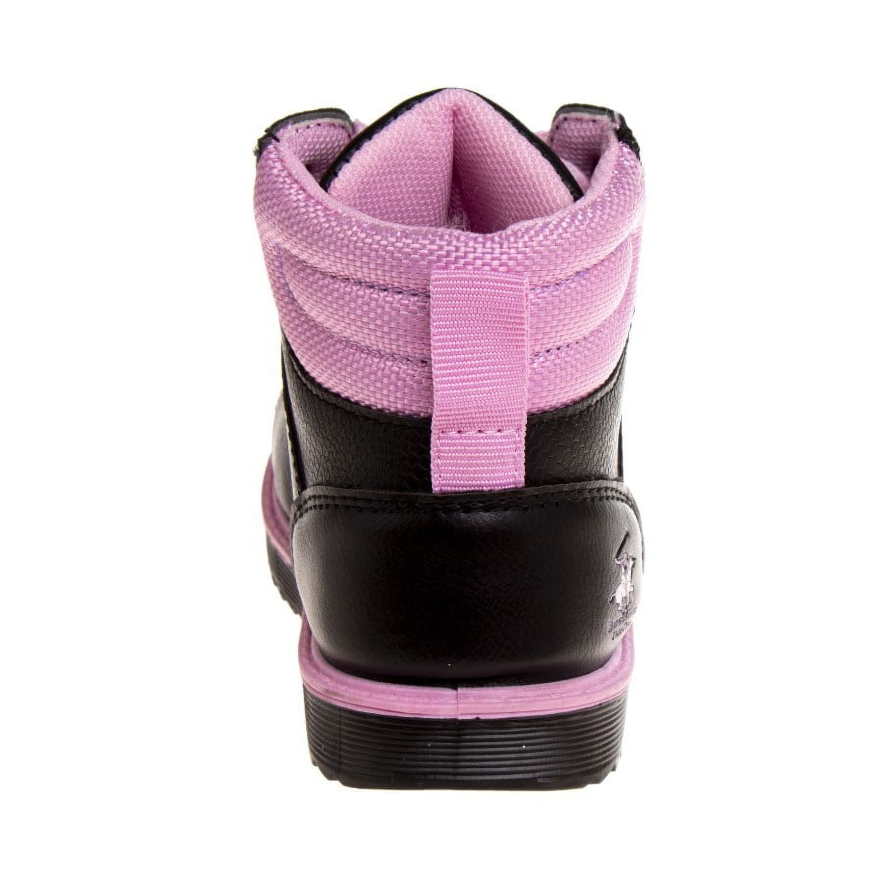 Beverly Hills Polo Club Toddler Girls Boots, Black, 5